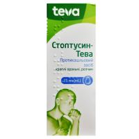 Стоптуссин-Тева 25мл капли д/пр внутрь (Бутамират+Гвайфенезин)